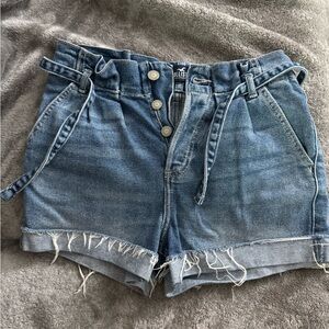 Pre-Owned Hollister Paper Bag Mom Shorts